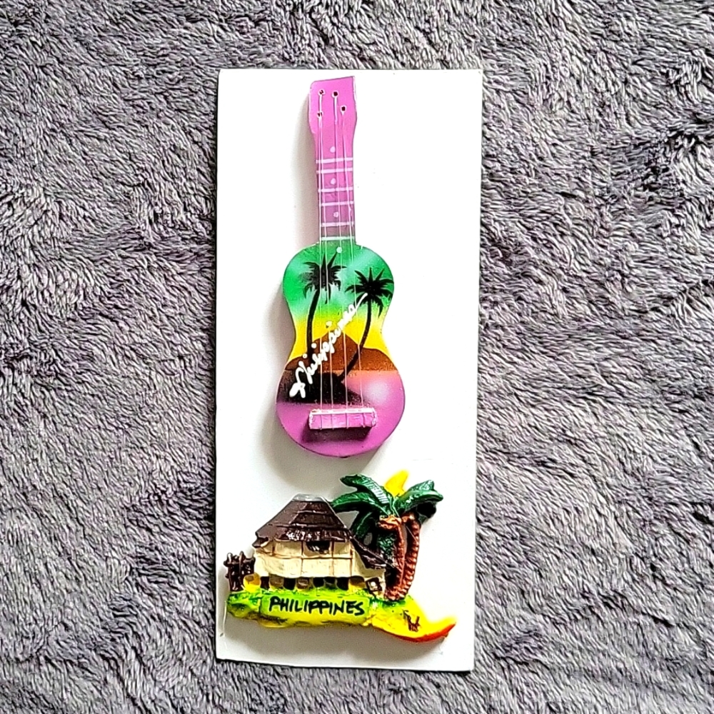 New 2-piece Handmade Philippine Magnets -